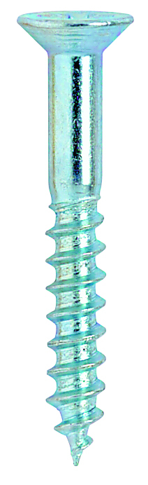 Vis pour nez de marches en acier zingué 3.5 x 25 mm à tête fraisée