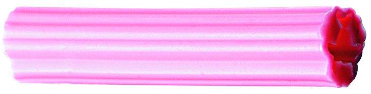 Lot de 500 chevilles roses Expandet pour la fixation de seuils métalliques percés.