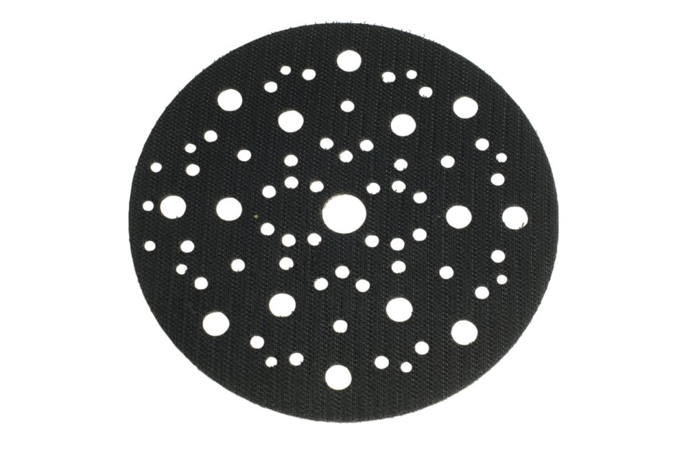 Lot de 5 interfaces de protection en mousse pour ponceuse, diamètre 150 mm avec 67 trous.