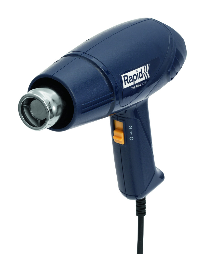 Décapeur Thermique Rapid Thermal 1600W noir avec poignée ergonomique et buse de précision