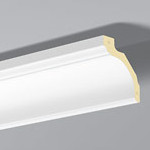 Corniche en polyuréthane Arstyl Z20 de 2 mètres, blanche, pour finition mur et plafond