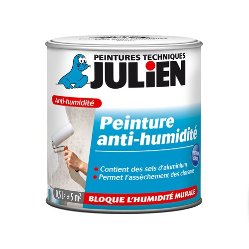 Peinture anti-humidité Hydropro 0.5L pour le traitement et la protection des murs intérieurs