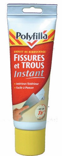 Enduit de rebouchage Instant Pour Fissures et Trous 330 g, prêt à l'emploi pour intérieur