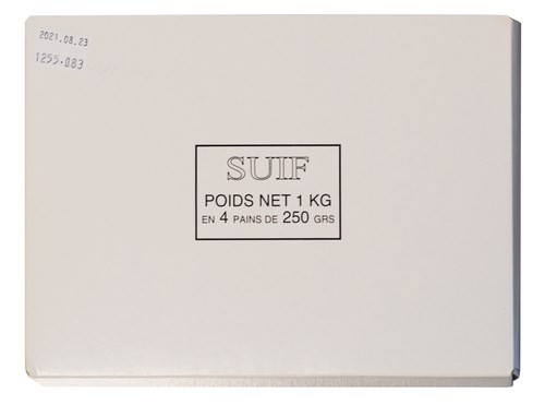 Lot de 4 pains de suif industriel 250g pour soudure
