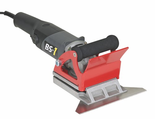 Décolleuse de sols professionnelle BS1 électrique sur roues pour dépose de revêtements