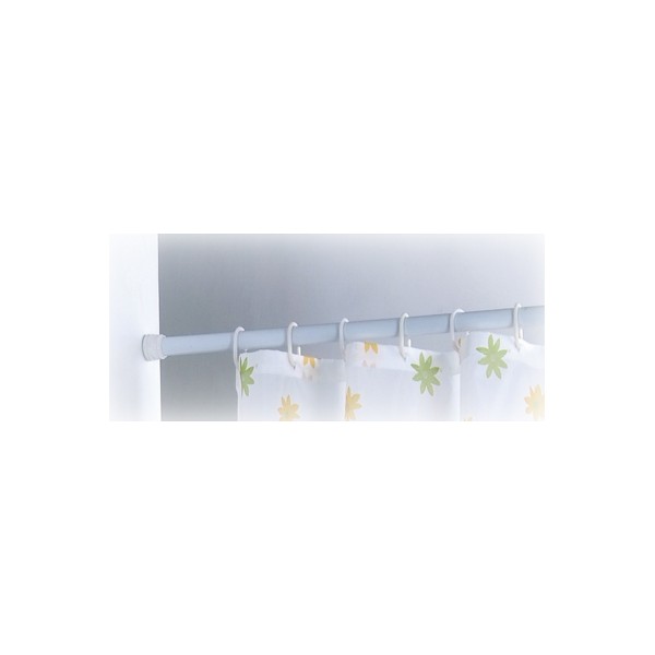 Anneaux Pour Rideau de Douche Blanc Lot de 12