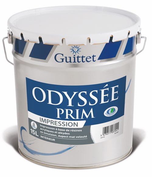 Primaire d'accrochage Odyssée Prim blanc pour murs intérieurs