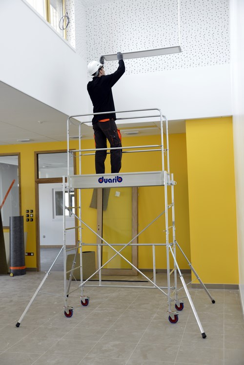 Échafaudage Acier ROLLY2 Hauteur Plancher 1.80m