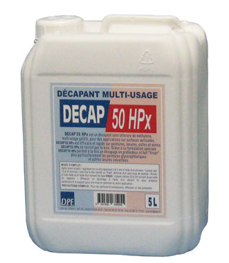Bidon de décapant Decap 50 HPx 5L pour peinture et vernis