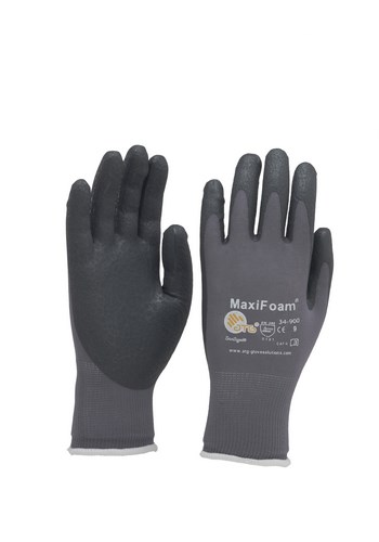 Gant de protection des mains spécial peinture Gris, étanche et antidérapant