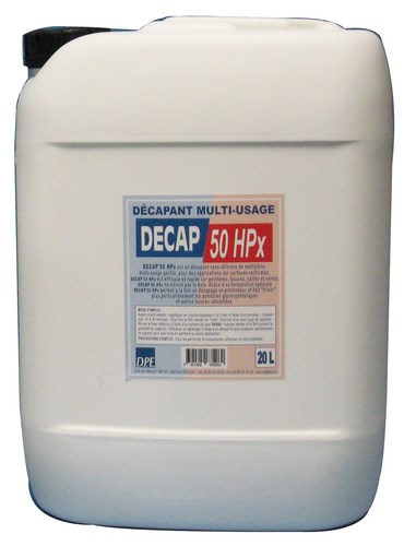 Décapant façade gélifié professionnel Decap 50 HPX en seau de 20 litres