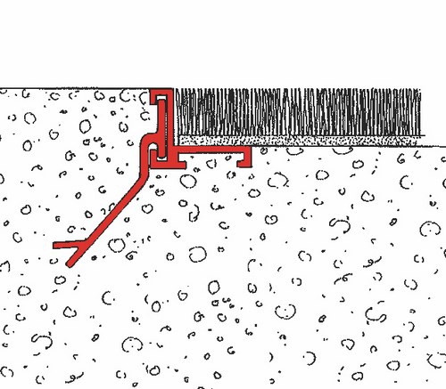 Cadres à Tapis 17 et 23mm à Sceller