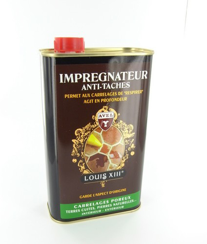 Bidon d'imprégnateur Louis XIII 1 litre pour la protection et l'entretien des tomettes