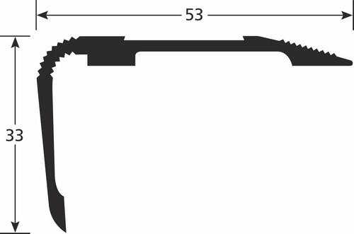 Bord Sifflet - 19 mmPercé - Fraisé
