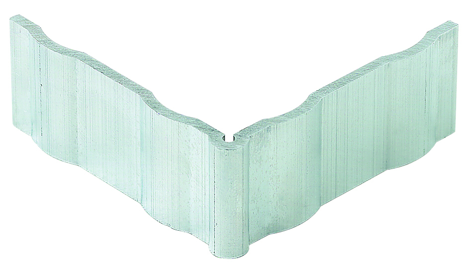 Équerre Alu Brut X4, profilé d'angle en aluminium pour le bâtiment et assemblage