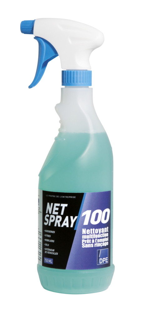 Nettoyant dégraissant multifonction Net Spray 100, flacon spray 750 ml