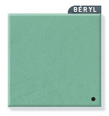 Enduit à effets décoratifs pour murs intérieurs Teinte Minérale Naturelle Luigi Déco Tendenza Beryl, de couleur vert-bleu et à l'aspect minéral naturel.
