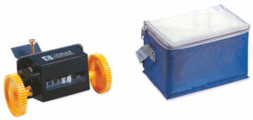 Compteur Éco pour la pose et l'application de revêtements muraux, outil de mesure précis.