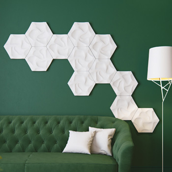 Arstyl Wall Tiles Coral Élément Décoratif 380 x 25 mm