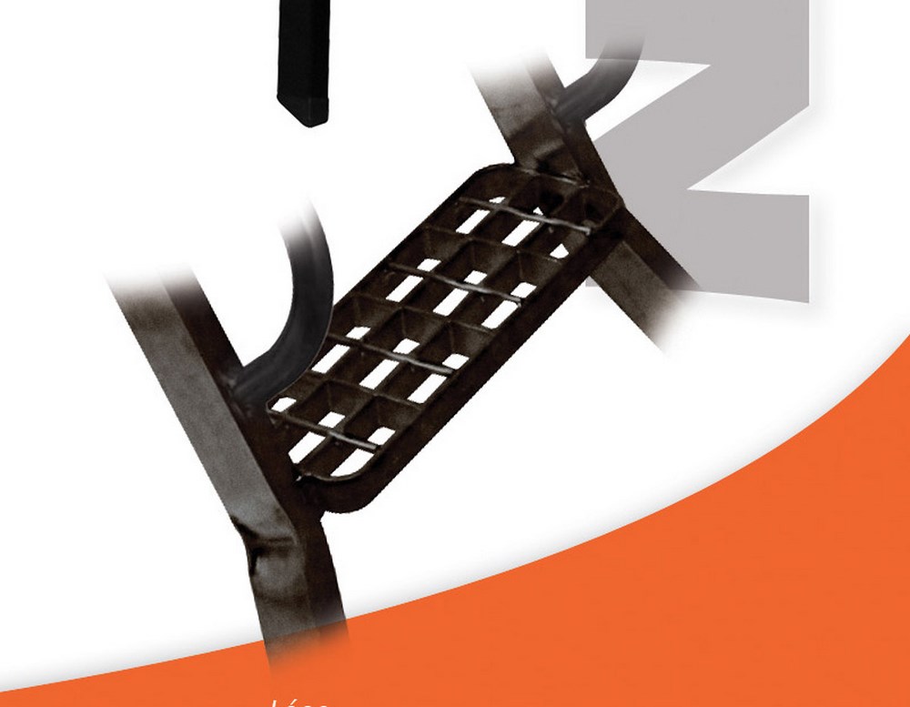 Escabeau Alu 3 Marches + Plateforme