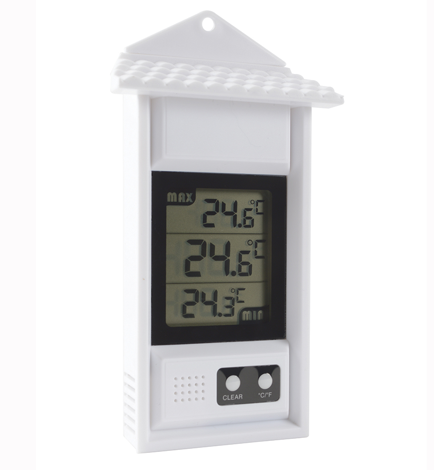Thermomètre Mini Maxi Électronique d'extérieur avec affichage digital