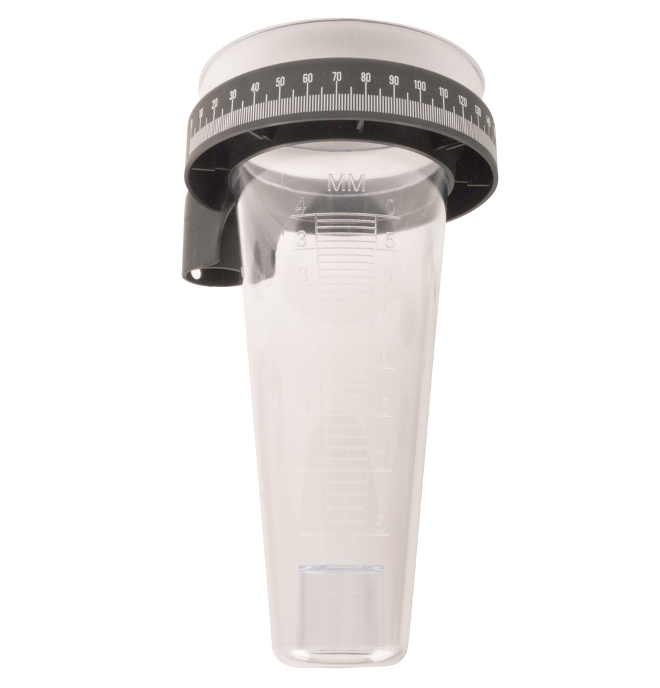 Pluviomètre Résistant au Gel gradué, robuste et facile à installer pour un jardin