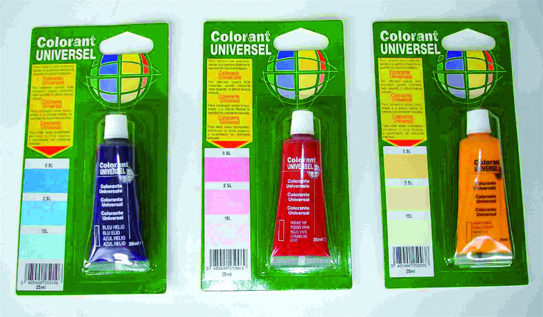 Colorant universel concentré 25 ml en flacon