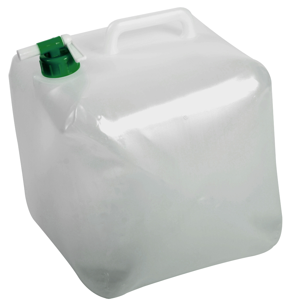 Jerrican 15L pliable en plastique avec poignée de transport