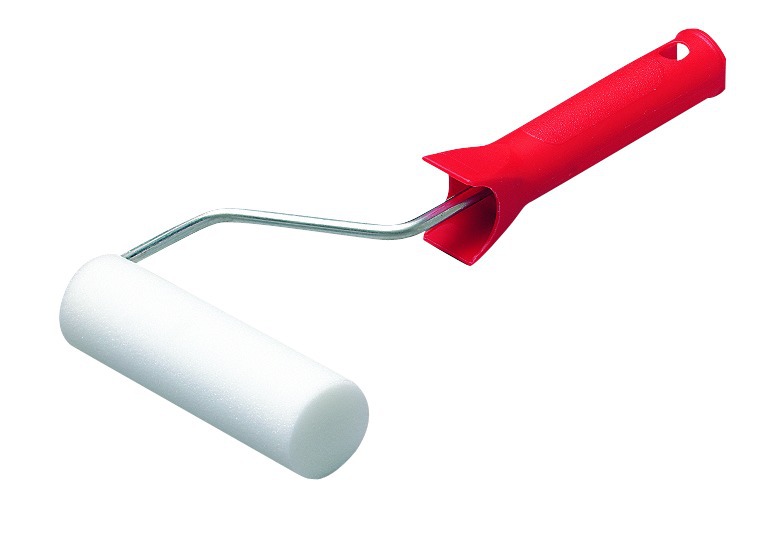 Mini rouleau mousse pour peinture, idéal pour petites surfaces et finitions lisses