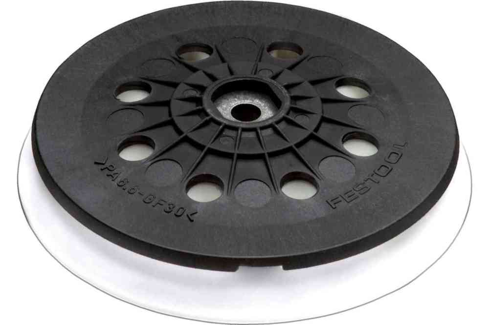 Plateau de ponçage ST-STF Ø125mm-J W-HT pour ponceuse électroportative avec fixation auto-agrippante