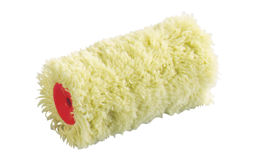 "Manchon mini rouleau méché ""patte de lapin"" façade 110 mm pour peinture extérieure et surfaces rugueuses"