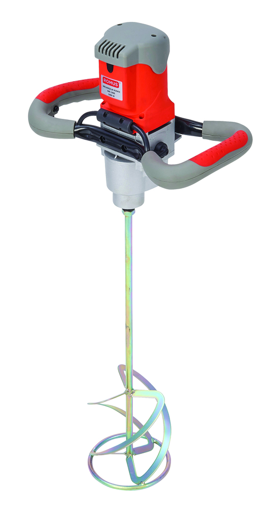 Mélangeur électroportatif Romix MR 1900 robuste pour matériaux de construction