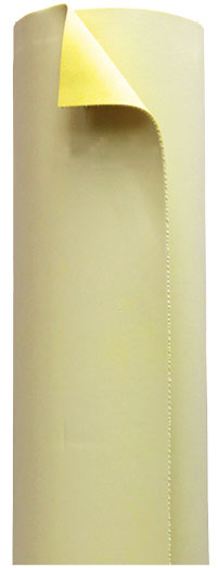 Rouleau d'isolant thermique Sempafloor jaune Universal Domestic pour sols intérieurs, 2 x 12,5 m, facile à poser.