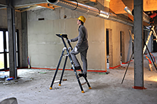 Escabeau Alu Laqué MP 5 Marches