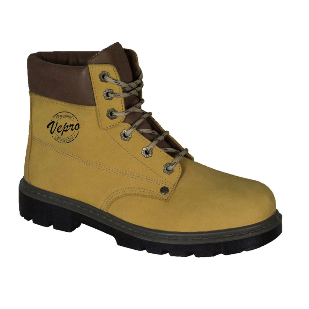 Chaussures Hautes de Sécurité DAKAR S3 SRS Marron Clair