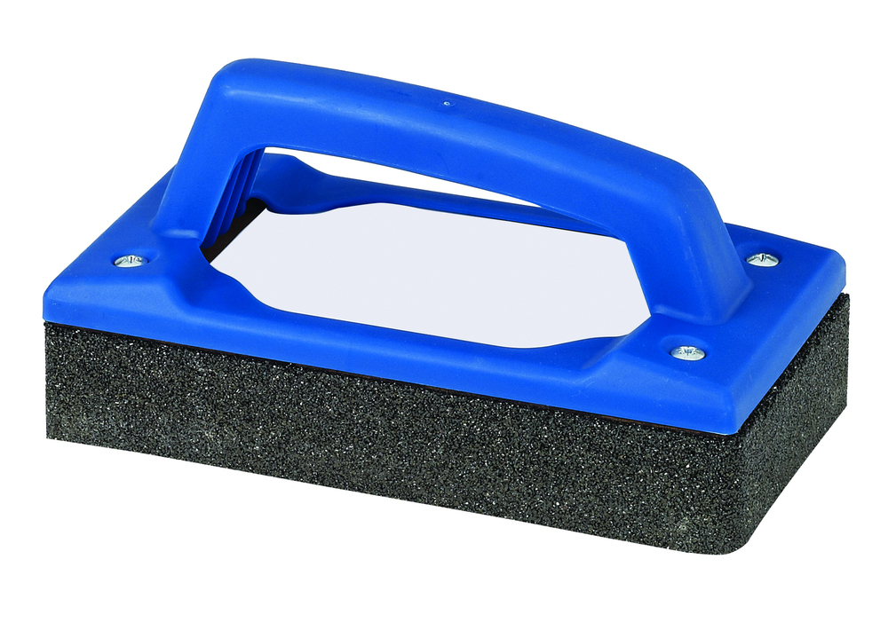 Pierre Carborundum Rectangulaire abrasive avec poignée ergonomique pour ponçage manuel et préparation des sols