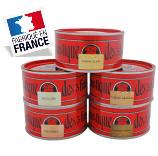 Pot d'Encaustique Pâte Pure Térébenthine 400 g pour la protection et l'entretien du bois