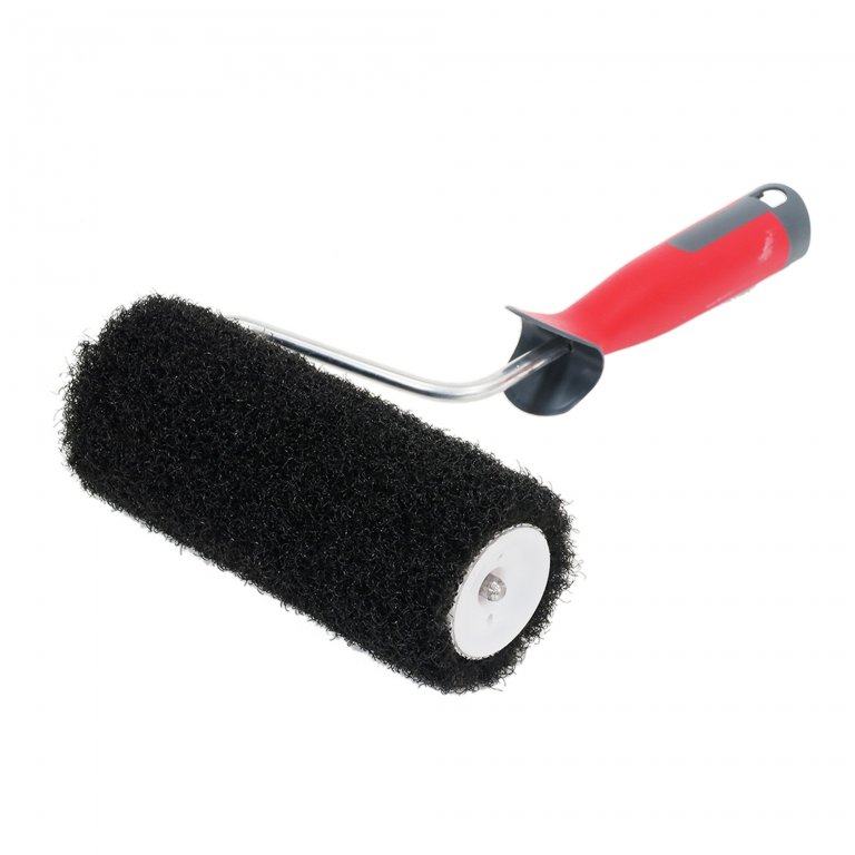 Rouleau à enduit Roll Enduit 180 mm avec fibres synthétiques pour application murale uniforme