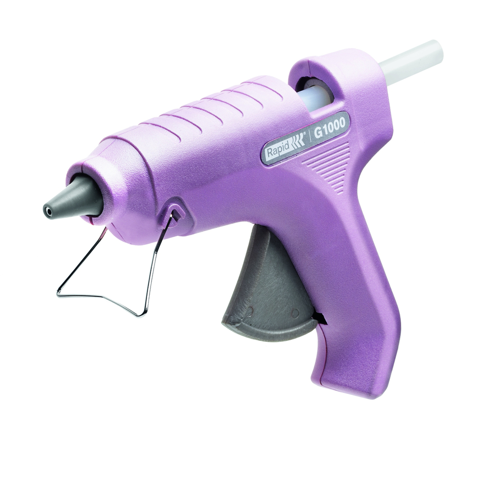 Pistolet à colle chaude G1000 Fun to Fix, compatible bâtons de 12 mm, avec gâchette ergonomique