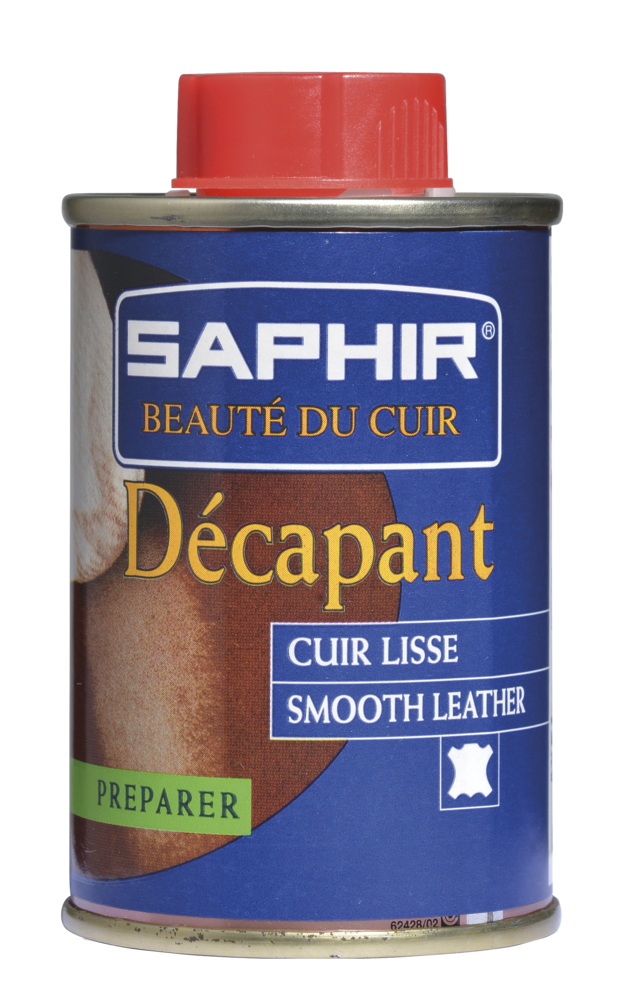 Décapant cuir 100 ml, produit d'entretien pour nettoyer et préparer les surfaces en cuir