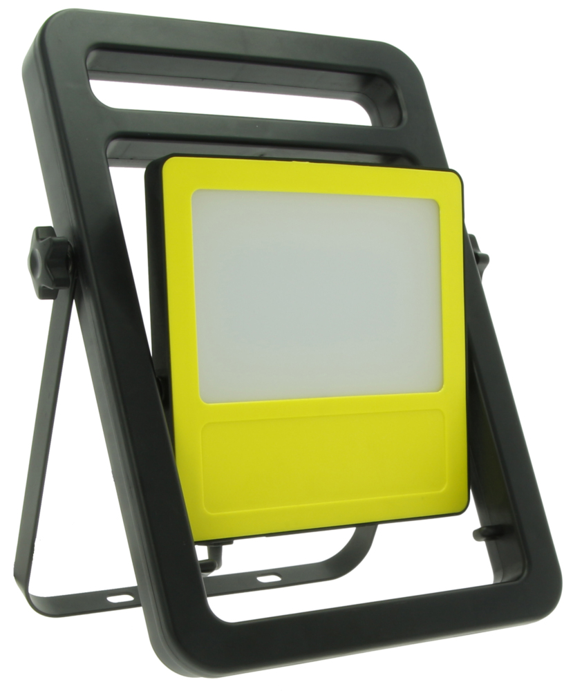 Projecteur LED portable 45W avec anse de transport pour éclairage de chantier