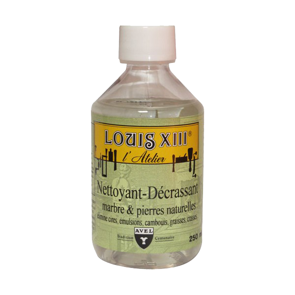 Flacon de décrassant marbre Louis XIII 250 ml pour nettoyer en profondeur les sols durs
