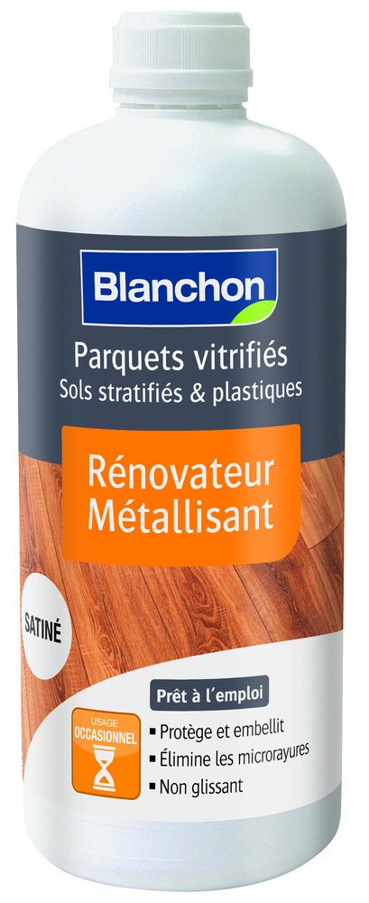 Vernis rénovateur Métallisant Satiné 1L pour la protection et le traitement des bois intérieurs et extérieurs