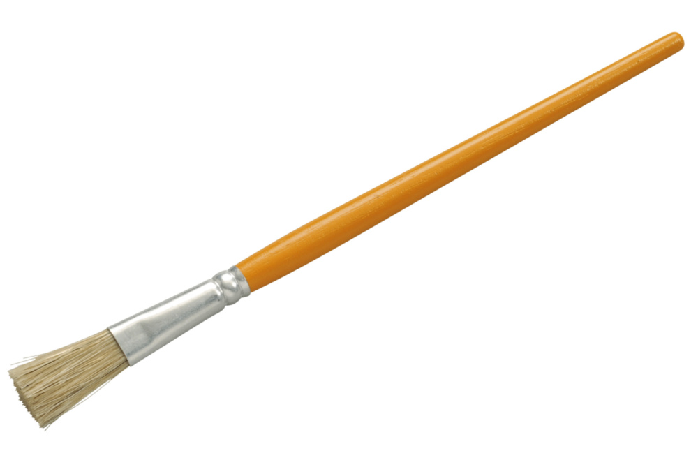 Pinceau Raccord N°12 pour peintre, idéal pour les finitions et raccords, livré dans sa pochette de protection.
