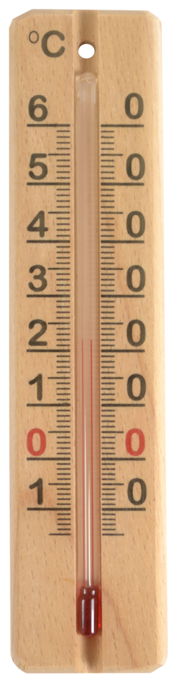 Thermomètre Bois Petit Modèle Lot de 12 + Bande Cross OFFERTE
