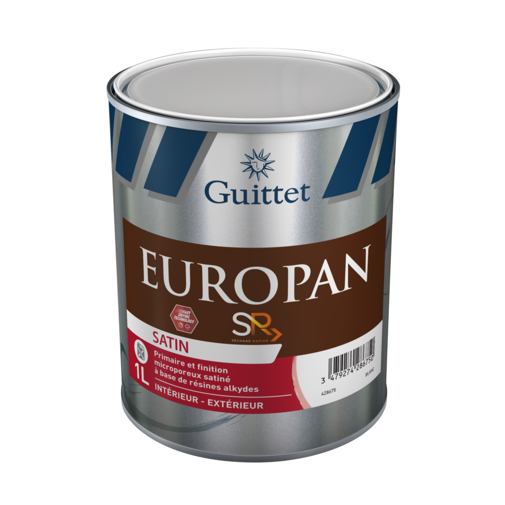 Peinture pour boiseries Europan SR Séchage Rapide