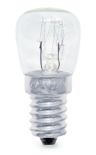 Ampoule de four transparente 15W E14 230V résistante à la chaleur