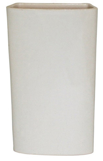 Saturateur céramique plat large aspect céramique blanc de 350 ml