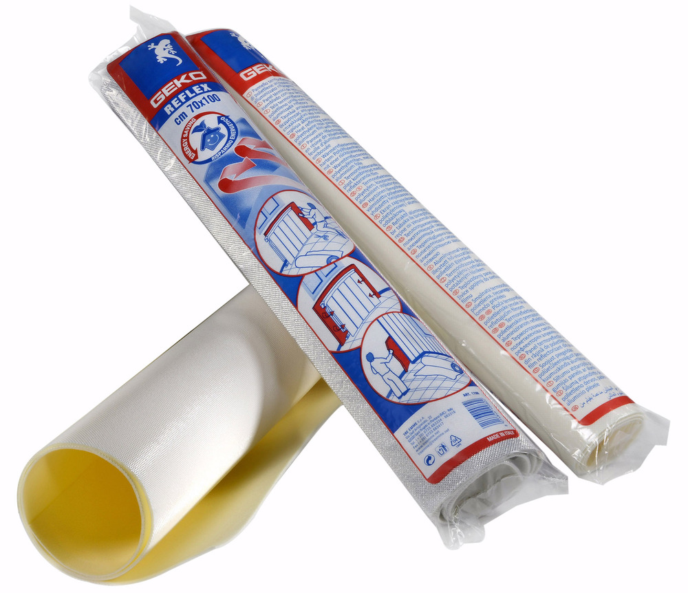 Panneau réfléchissant Reflex blanc 70x100 cm pour isolation thermique murale, facile à installer