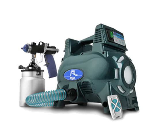 Système complet de pulvérisation basse pression Turbine TMR 180 EN et pistolet MRI-AS pour chantier